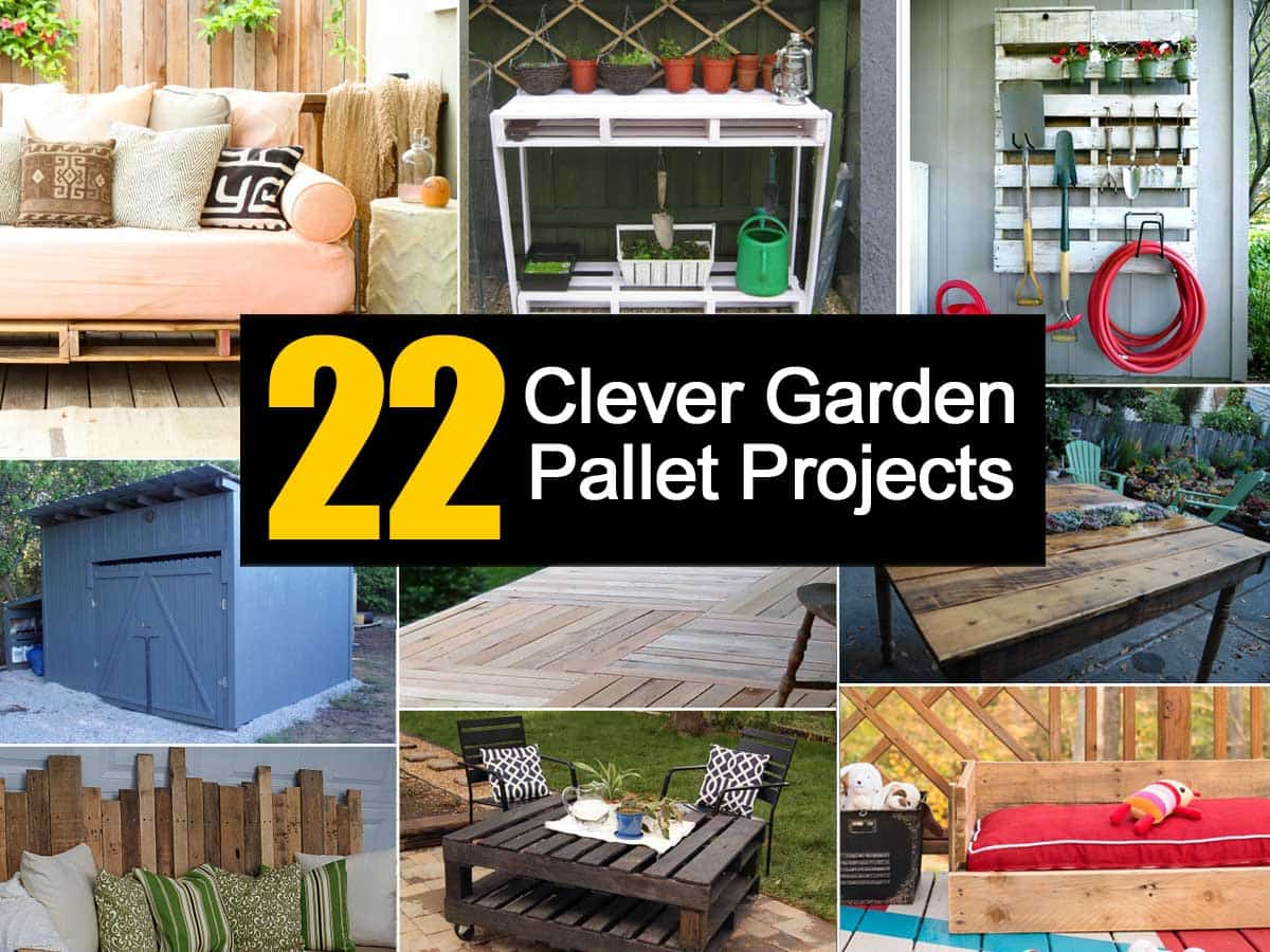 Clever Garden Pallet Projects