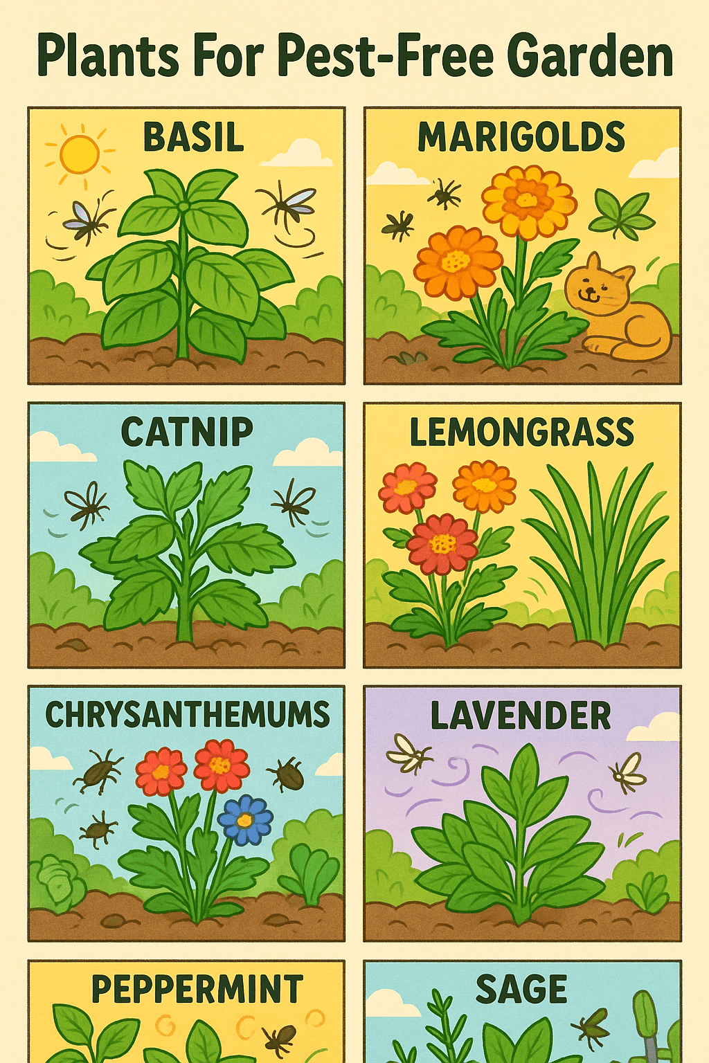 15 Powerful Plants Working To Keep Your Garden Pest-Free