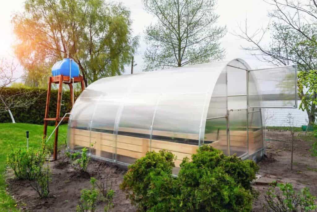 great looking home greenhouse