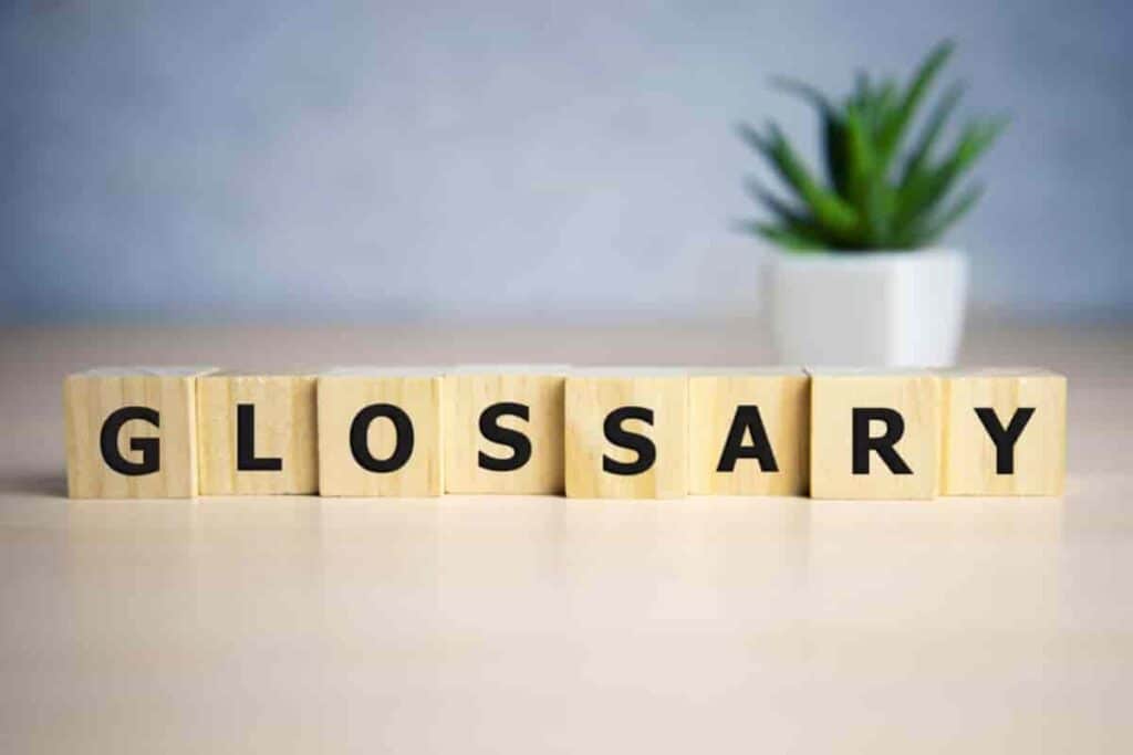 gardening glossary words