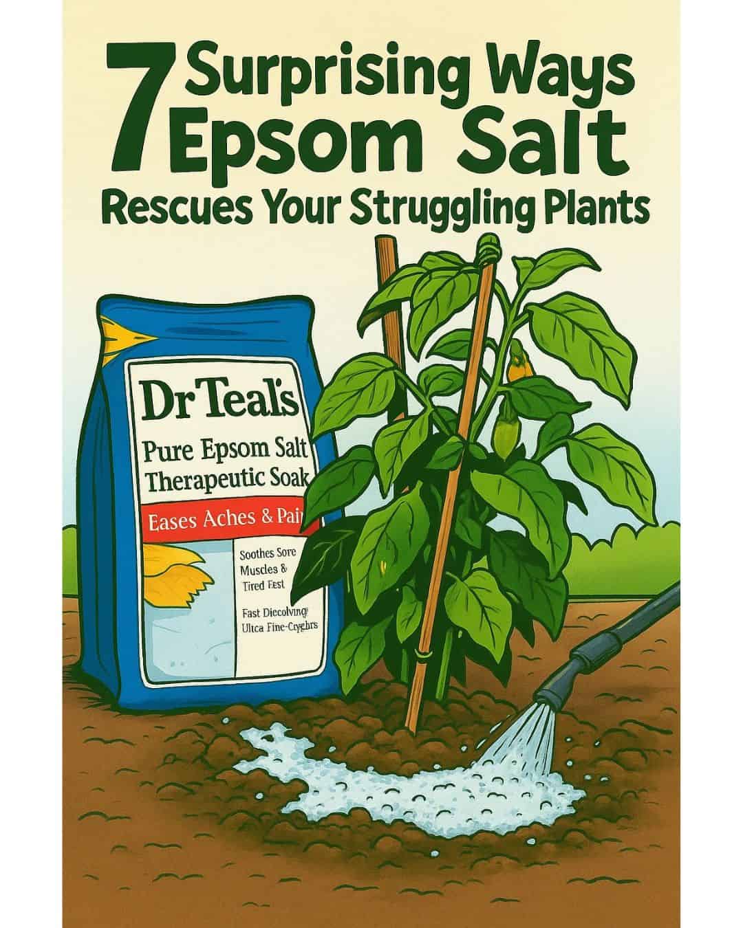 Epsom salt graphic helps many plants