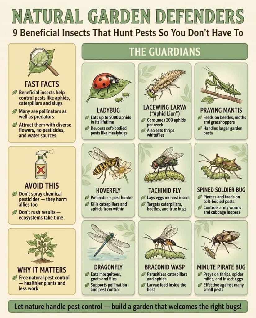 Good Bugs - the quiet heroes of your garden