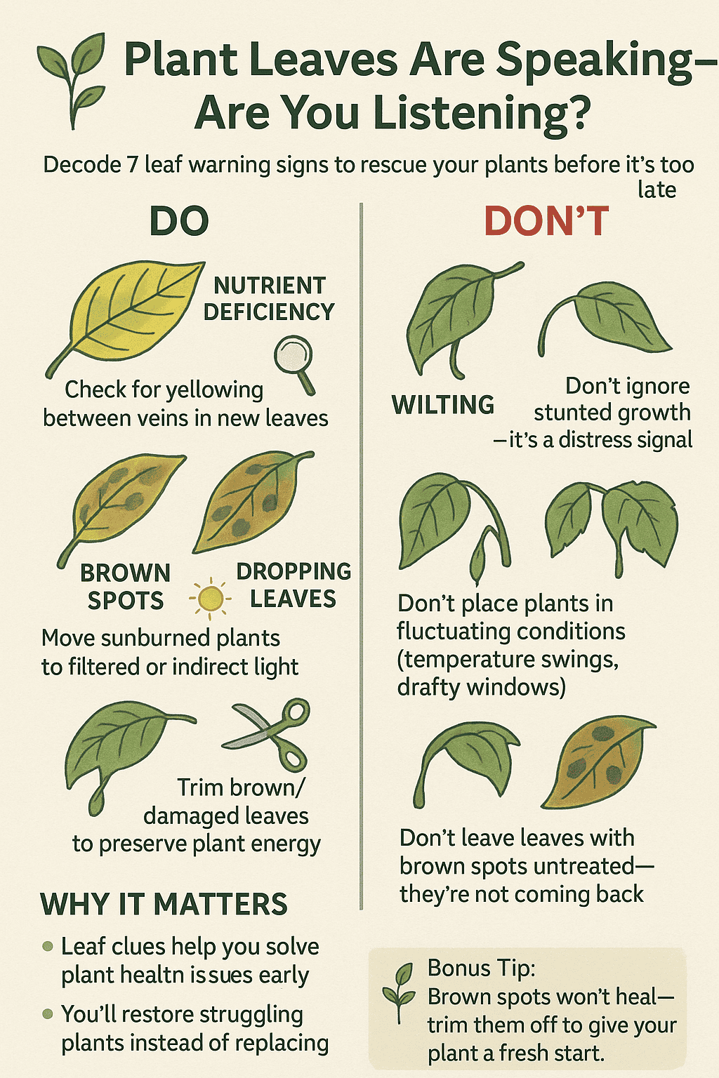 Is Your Plant Secretly Dying? 7 Leaf Warning Signs You're Missing
